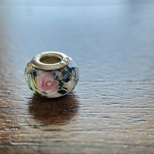 Flower Bead - 925 Sterling Silver